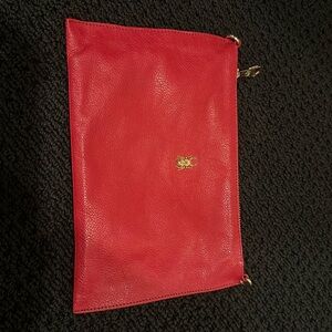 Red Maxi clutch